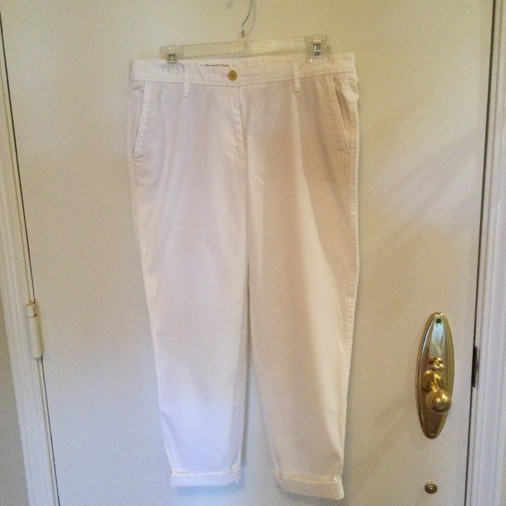 White Chino Pants